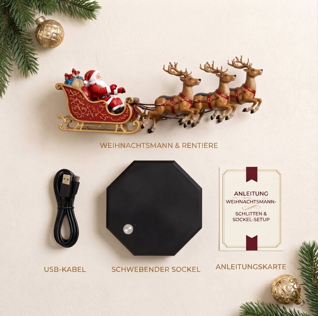 Weihnachtsschlitten Lampe