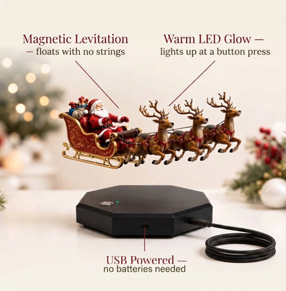 Weihnachtsschlitten Lampe